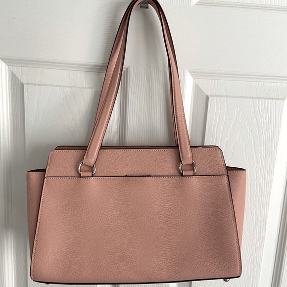 NWOT Coach saffiano Avary leather satchel shoulder bag pink HP pick - Picture 11 of 13